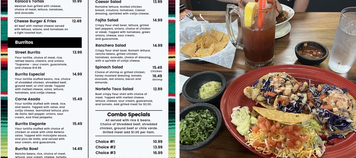 Kaloca's | Mexican Grill