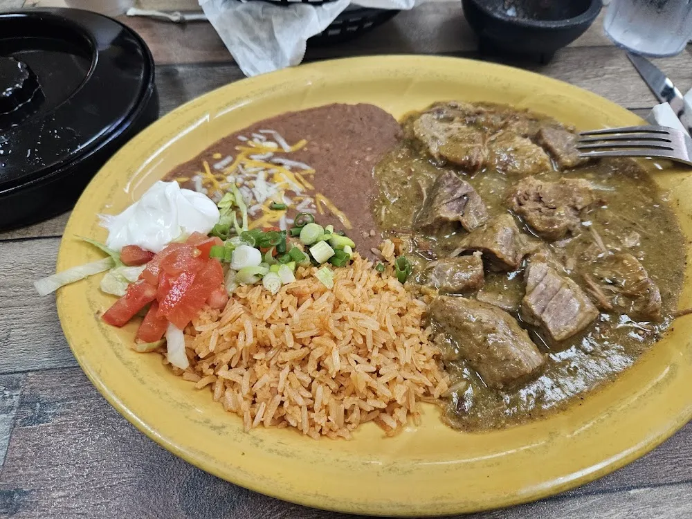 Chile Verde Plate